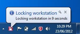 Computer is going to be locked Computer is going to be locked