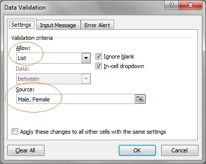 Data Validation Data Validation