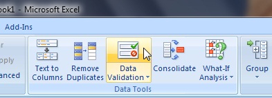 Data Validation Data Validation