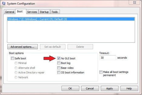 Don't display Windows splash screen during start up Don't display Windows splash screen during start up