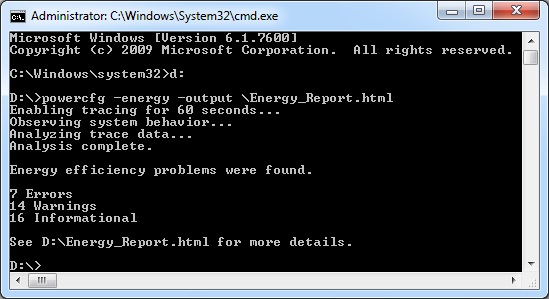 Generate the diagnostic report Generate the diagnostic report