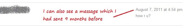A comment which I had sent 9 months before A comment which I had sent 9 months before