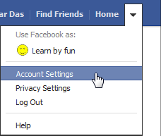 See your Facebook username in account settings See your Facebook username in account settings