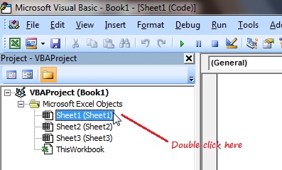 Visual Basic Editor Visual Basic Editor