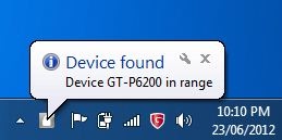 Device found Device found